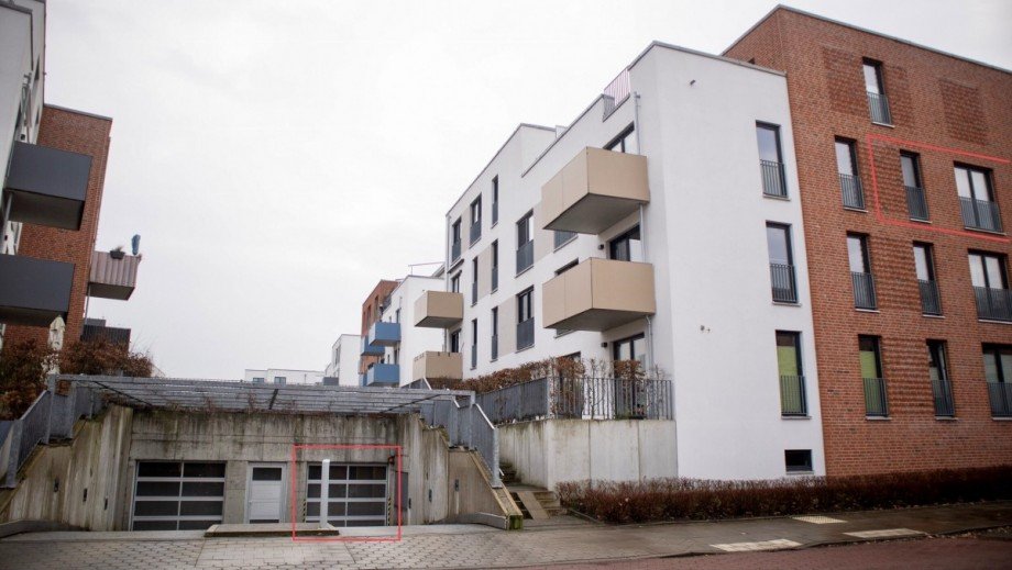Einfahrt Tiefgarage Etagenwohnung Hamburg