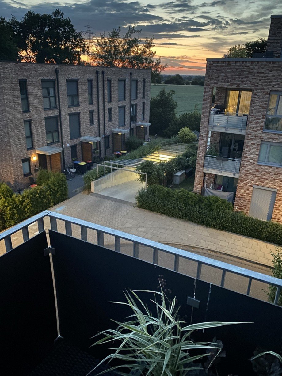 Balkon mit Weitblick Etagenwohnung Hamburg