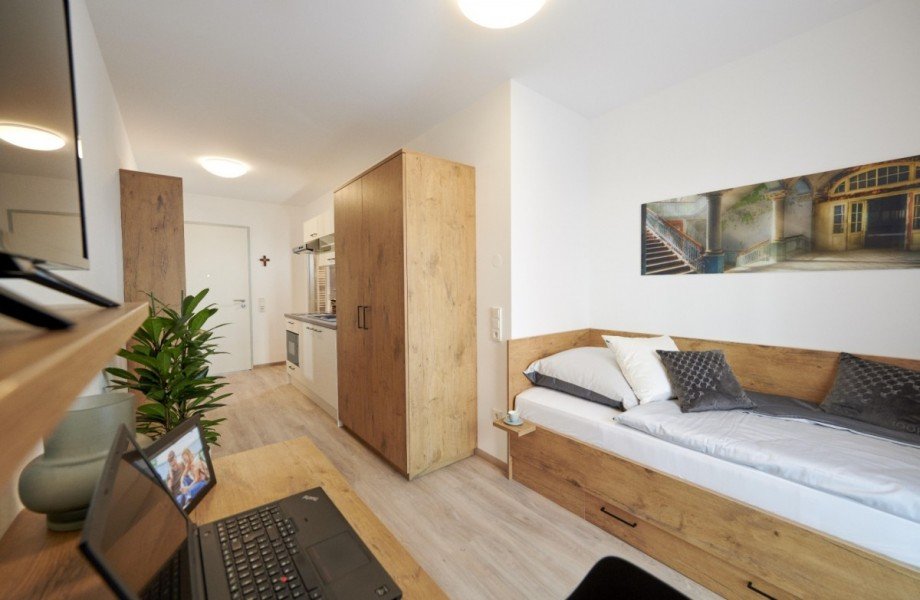 Schlafbereich Wohnung Deggendorf