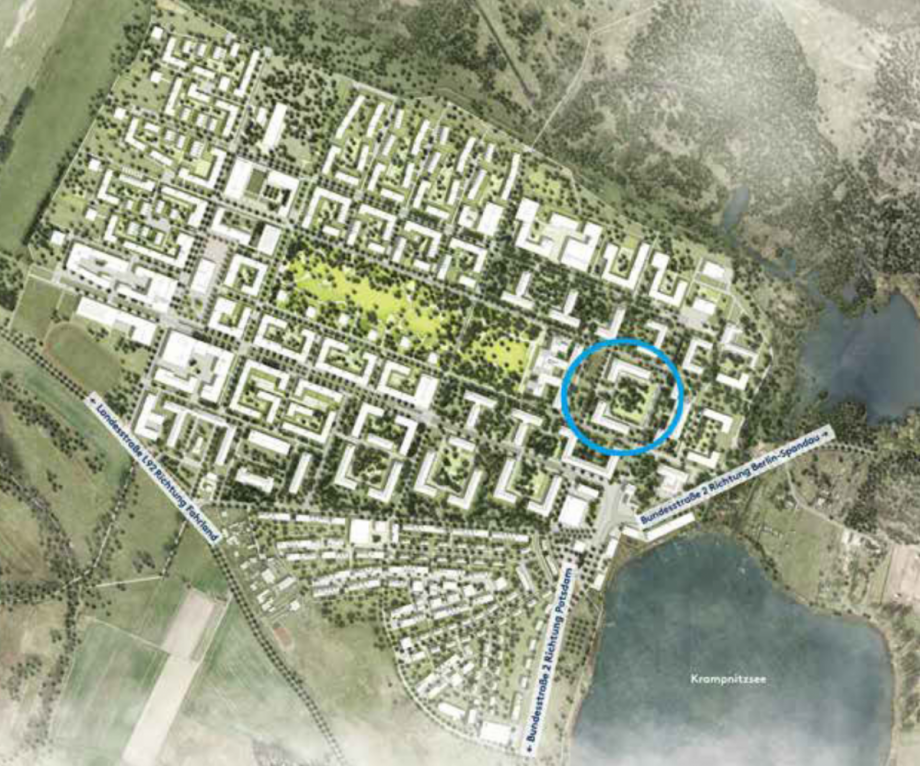 Visualisierung Krampnitz Carr� Wohnung Potsdam
