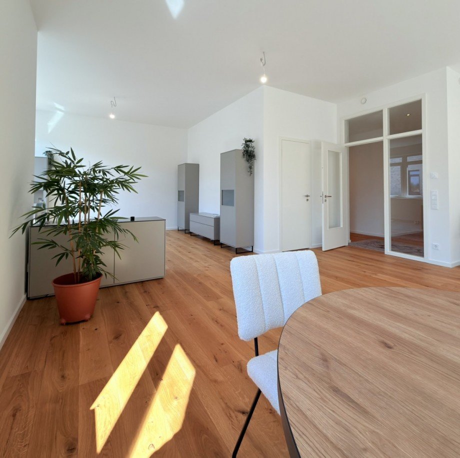 Wohnzimmer Penthousewohnung Hamburg